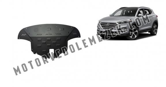 Acél motor, sebbeségváltó, hütő, első lökhárító védőlemez Hyundai IX35