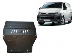 Acél motor, sebességváltó, hűtő, első lökhárító védőlemez Volkswagen Transporter T6