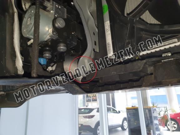 Acél motor, kapcsolószekrény, hütő védőlemez Opel Corsa F