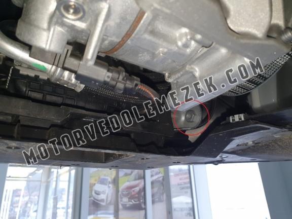 Acél motor, kapcsolószekrény, hütő védőlemez Opel Corsa F