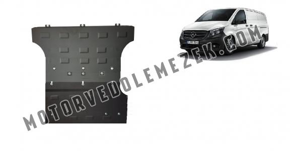 Acél motor, sebbeségváltó, hütő, első lökhárító védőlemez Mercedes Vito W447 - 2.2D 4X2 