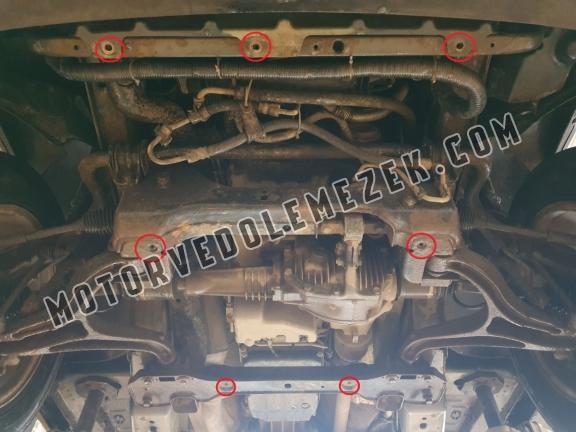 Acél motor, hütő védőlemez Jeep Grand Cherokee