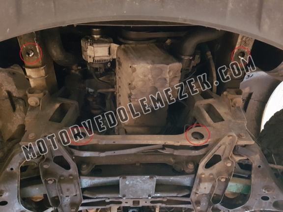 Motor, karter- védő acéllemez Mercedes Sprinter 4x4