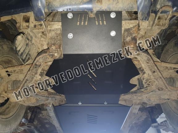 Acél motor, hütő védőlemez Suzuki X90