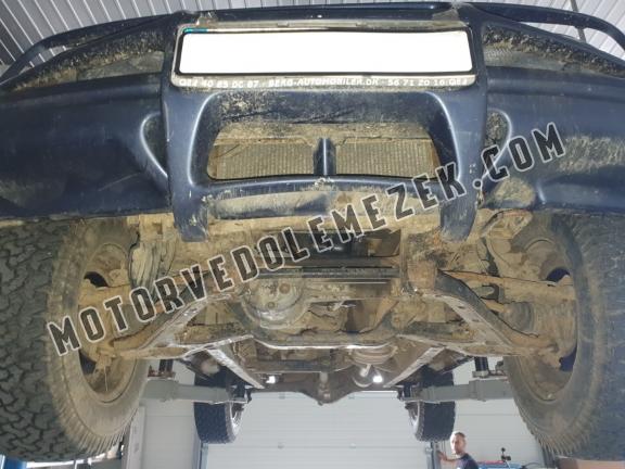 Acél motor, hütő védőlemez Suzuki X90