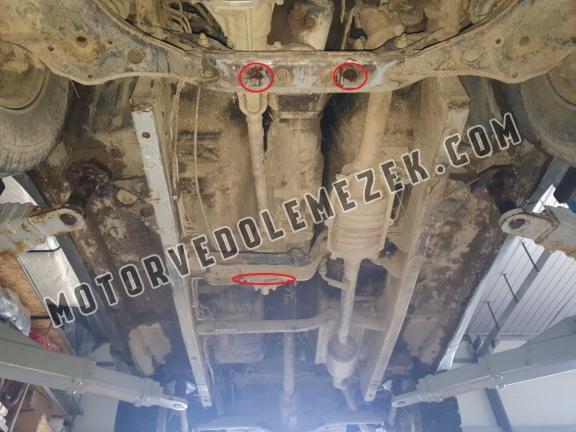 Acél kapcsolószekrény védőlemez Suzuki X90