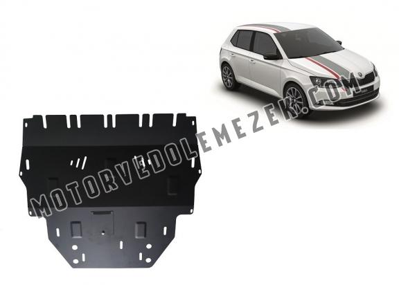 Acél motor, kapcsolószekrény, hütő védőlemez Skoda Fabia