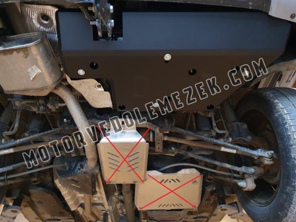 Acél AdBlue tartályvédő lemez Dacia Duster