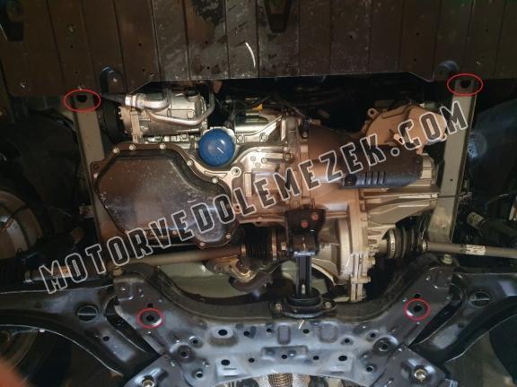 Acél motor, kapcsolószekrény, hütő védőlemez Kia Picanto