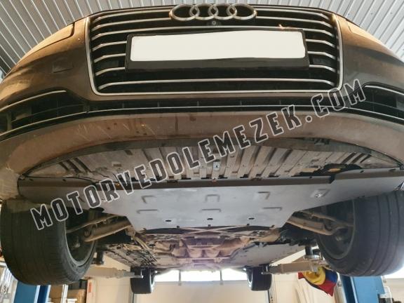 Acél motor, hütő védőlemez Audi A8