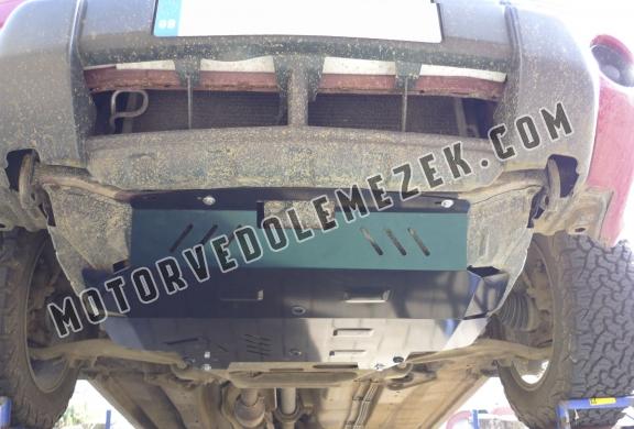 Acél motor, kapcsolószekrény, hütő védőlemez Nissan X-Trail T30