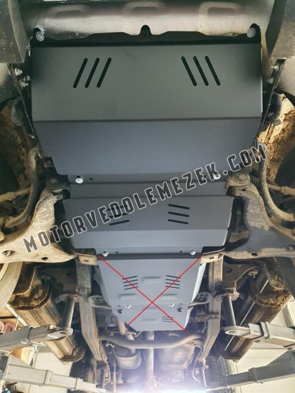 Acél motor, hütő védőlemez Mitsubishi Pajero Sport 2
