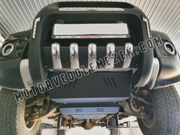 Acél motor, hütő védőlemez Mitsubishi Pajero Sport 2