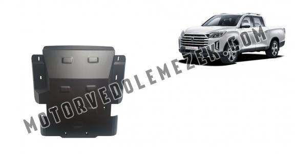 Acél motor, hütő védőlemez Ssangyong Musso Grand