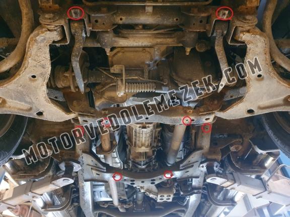 Acél osztómű védőlemez Mitsubishi L200