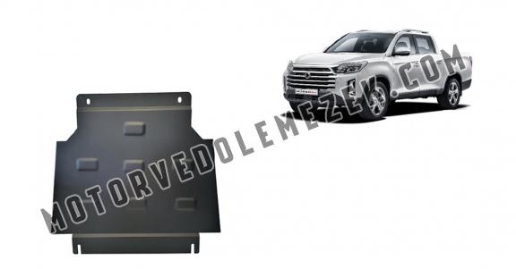 Acél kapcsolószekrény védőlemez Ssangyong Musso Grand