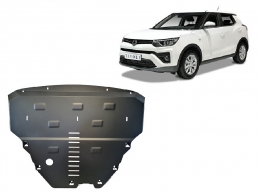 Acél motor, kapcsolószekrény, hűtő védőlemez SsangYong Tivoli