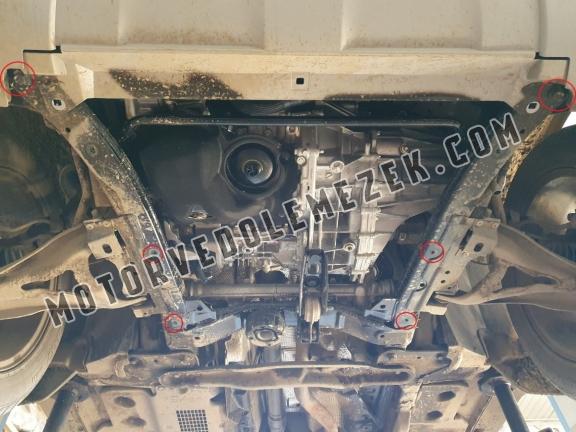 Alumínium motor, sebességváltó, hűtő, első lökhárító védőlemez Dacia Duster