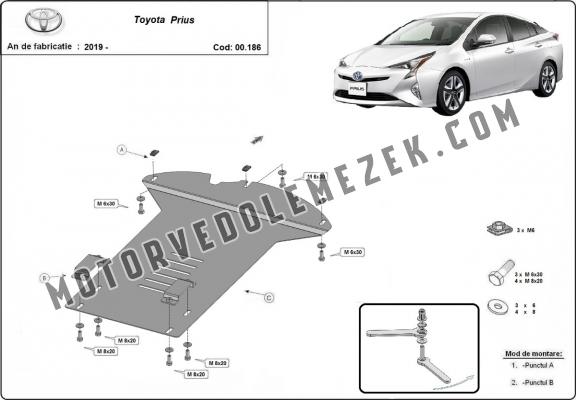Katalizátor lopásgátló (CAT/LOCK)  Toyota Prius