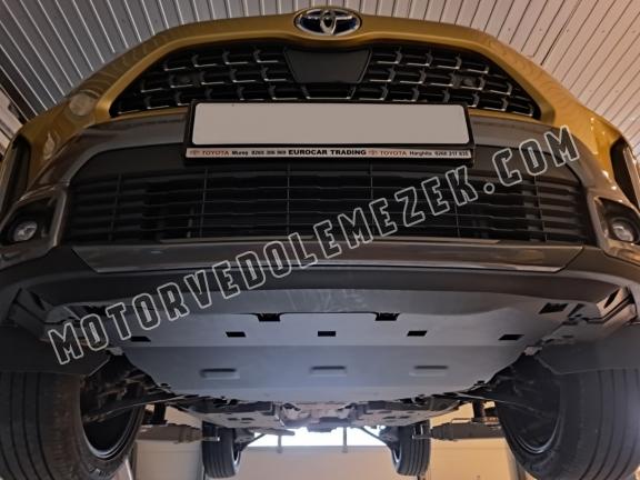 Acél motor, kapcsolószekrény, hütő védőlemez Toyota Yaris