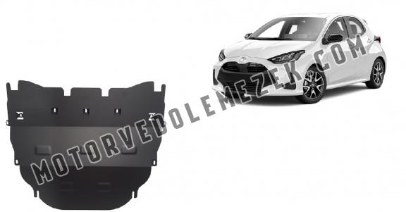 Acél motor, kapcsolószekrény, hütő védőlemez Toyota Yaris