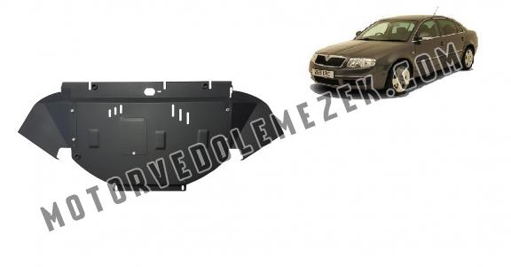 Acél motor, hütő védőlemez Skoda Superb