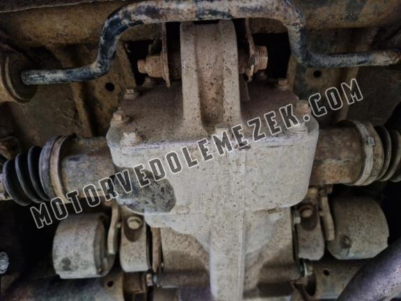 Acél hátsó differenciálmű védőlemez - RWD Fiat Panda 4x4