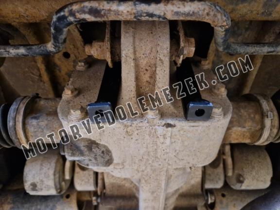 Acél hátsó differenciálmű védőlemez - RWD Fiat Panda 4x4