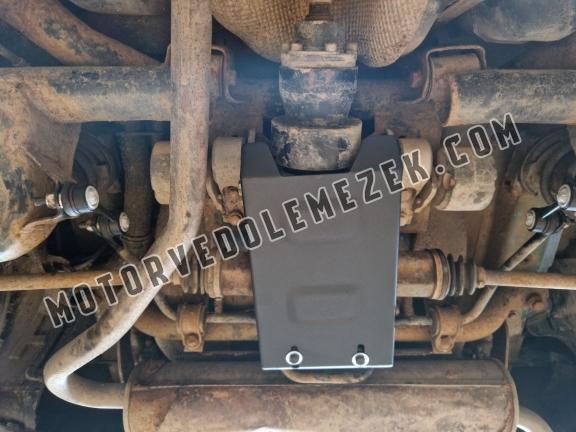 Acél hátsó differenciálmű védőlemez - RWD Fiat Panda 4x4