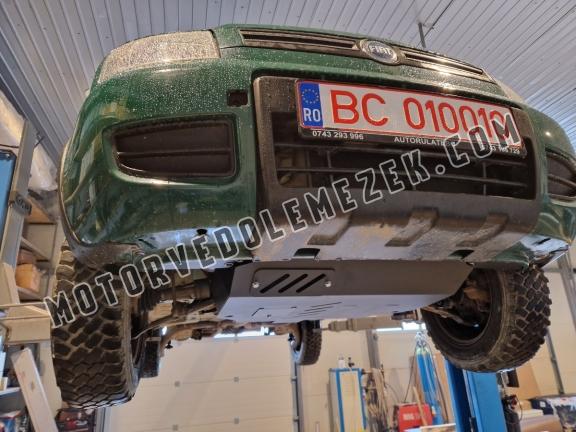 Acél motor, sebbeségváltó, hütő, első lökhárító védőlemez Fiat Panda 4x4