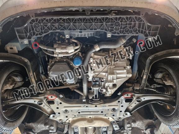Acél motor, sebbeségváltó, hütő, első lökhárító védőlemez Hyundai Bayon