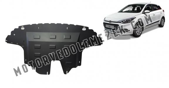 Acél motor, kapcsolószekrény, hütő védőlemez Hyundai i20