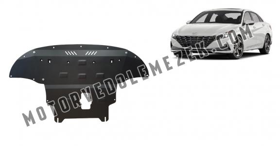 Acél motor, sebbeségváltó, hütő, első lökhárító védőlemez  Hyundai Elantra