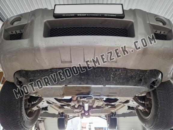 Acél motor, kapcsolószekrény, hütő védőlemez Kia Sportage