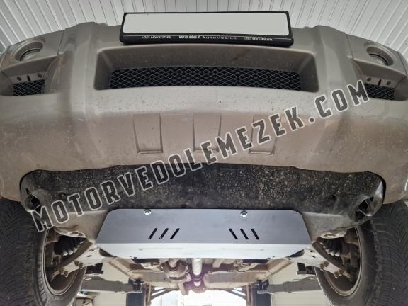 Acél motor, kapcsolószekrény, hütő védőlemez Kia Sportage