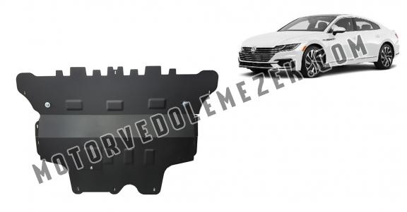 Acél motor, sebbeségváltó, hütő, első lökhárító védőlemez VW Arteon