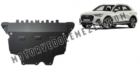 Acél motor, sebességváltó, hűtő, első lökhárító védőlemez Audi Q3