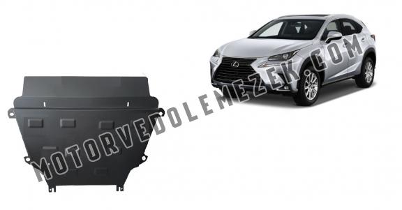 Acél motor, kapcsolószekrény, hütő védőlemez Lexus NX
