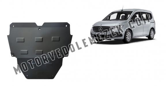 Acél motor, kapcsolószekrény védőlemez Mercedes EQT
