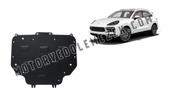Acél kapcsolószekrény védőlemez Porsche Cayenne