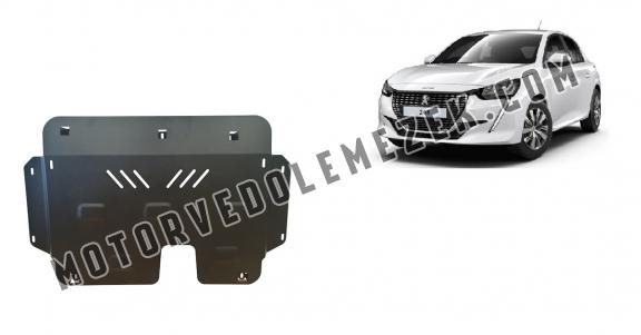 Acél motor, kapcsolószekrény, hütő védőlemez Peugeot 208
