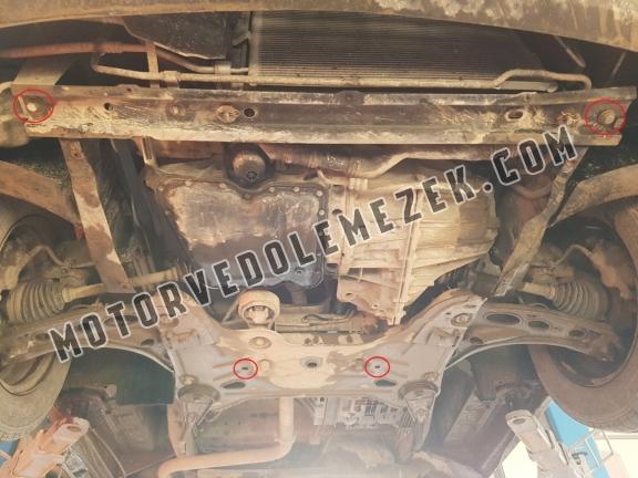 Acél motor, kapcsolószekrény, hütő védőlemez Renault Trafic