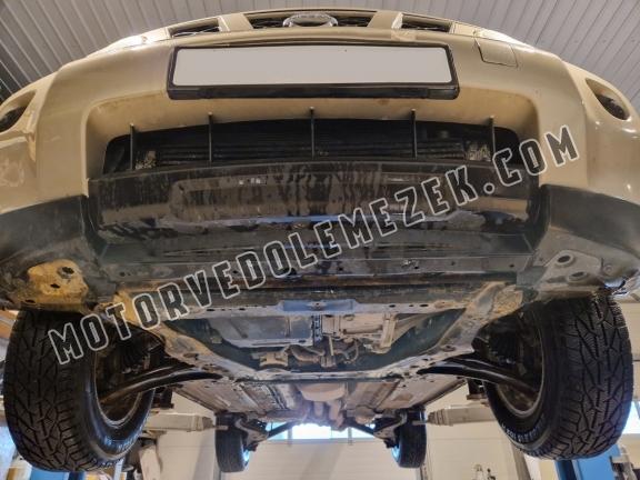 Acél motor, sebbeségváltó, hütő, első lökhárító védőlemez Nissan X-Trail T31 - Vers. 2.0