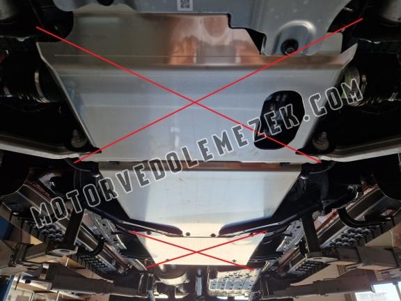Acél kapcsolószekrény védőlemez Ford Ranger Raptor