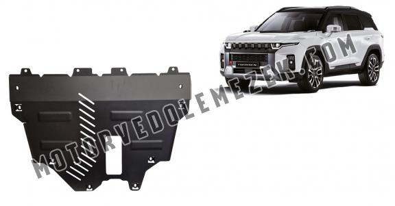 Acél motor, kapcsolószekrény, hütő védőlemez Ssangyong Torres