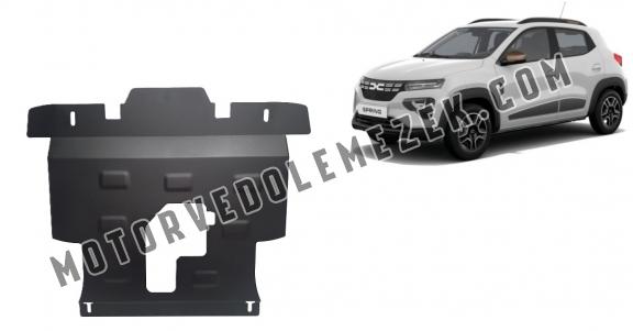 Acél motor, kapcsolószekrény védőlemez Dacia Spring