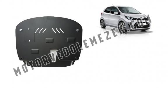 Acél motor, kapcsolószekrény, hütő védőlemez Kia Picanto