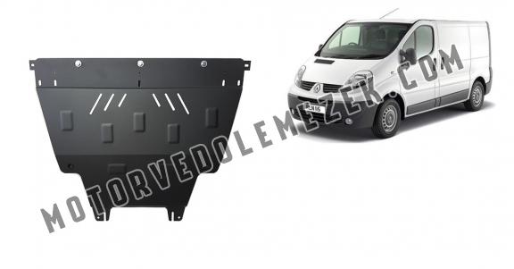 Acél motor, kapcsolószekrény, hütő védőlemez Renault Trafic