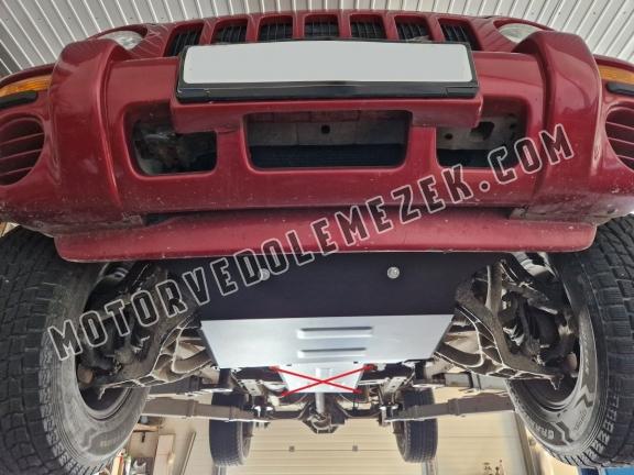Acél motor, hütő védőlemez Jeep Cherokee - KJ