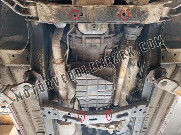 Acél kapcsolószekrény védőlemez Jeep Cherokee - KJ